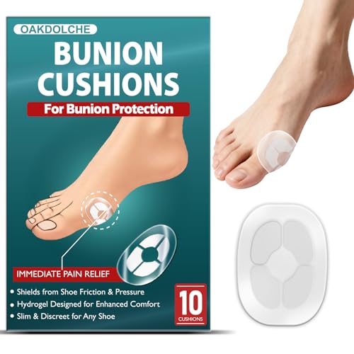 OAKDOLCHE Hydrogel Bunion Cushions