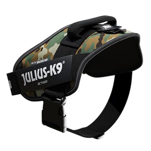 Julius K9 16IDC-C-1 IDC-Powergeschirr mit Logofeld, Gr. 1, camouflage