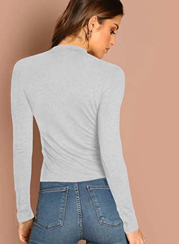 Image of Dream Beauty Fashion Women's Casual Round Neck Long Sleeves Stylish Top, 23 inch inches (Top Empire-06)