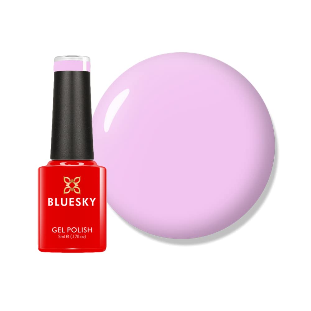 Bluesky Gel Nail Polish, Cake Pop - 80547, Pink, Long Lasting, Chip Resistant, 5ml (Requires Drying Under UV LED Lamp)