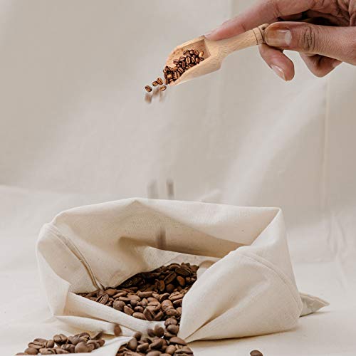 4 peças pá de sal colher de madeira pá de chá colher de chá colher de chá para uso diário