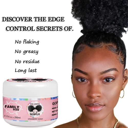 Goiple 8.25 Oz Edge Control Wax For Women, Non-Greasy Edge Smoother, Hair Gel For All Hair Types thumb #4