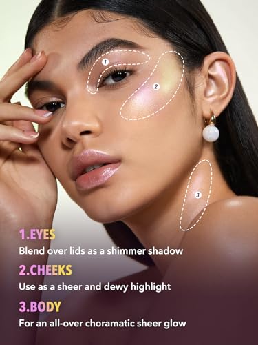 image for SHEGLAM Chroma-Glow Bloom Liquid Highlighter Color Changing Gel Cream 
