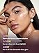 SHEGLAM Chroma-Glow Bloom Liquid Highlighter Color Changing Gel Cream Multichrome Highlighter High-Shine Finish Long Wear Brightening Non-Caking-Flying Comet