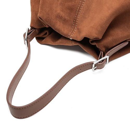 Bolso Mini Tote de Gamuza para Mujer miniatura 4