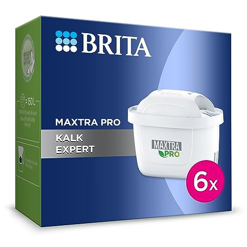 Brita Maxtra Pro Expert Wasserfilter gegen Kalk, 6 Stück