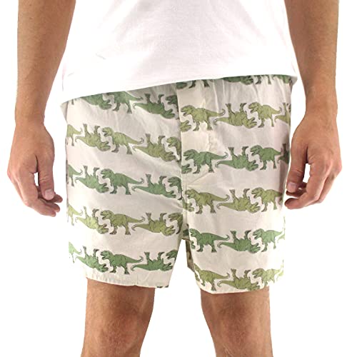 ROCK ATOLL Men's Funny Patterned Soft Cotton Novelty Boxer Shorts Underwear S-XXL