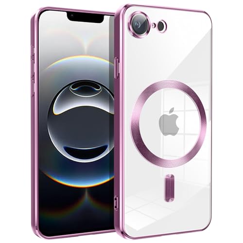 iPhone 16E pP[X MagneticΉ CX[d y^ TPU \tg ACtH16e pX}zP[X }Olbg ϏՌ ČRMILKi擾 ϖh~ ϋv Xgbvt  gуJo[ /sN D77-154