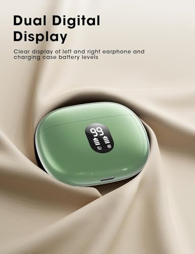 Image of Wireless Earbuds, Hi-Fi Deep Bass Ear Buds, 48H Playtime In-Ear Headphones
