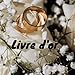 Produktbild livre d'or mariage - alliances - foramt carré 21 x21 cm - 100 pages blanches