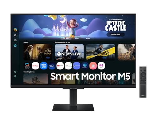 Samsung 27 Smart Monitor M5 M50F FHD (Black)