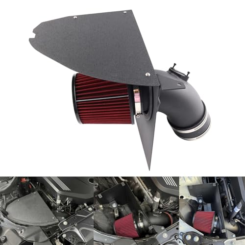 RiAiCiING Cold Air Intake Kit with Heat Shield Compatible with BMW M240i G42/M340i G20 G21/M440i G22 G23 B58 3.0T
