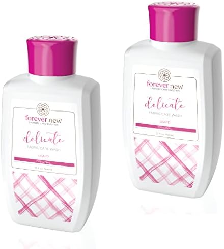 Forever New 32oz Liquid Original Scent Fabric Care Wash 2 Pack (64oz Total) Natural Laundry Detergent