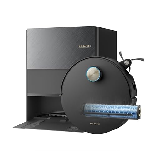 dreame Aqua10 Ultra Roller Complete Robot Aspirateur, Nettoyage Automatique du Rouleau, Aspiration de 30 000 Pa, Évitement d'obstacles de 8...