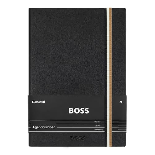 BOSS A5 Notizbuch Iconic Black