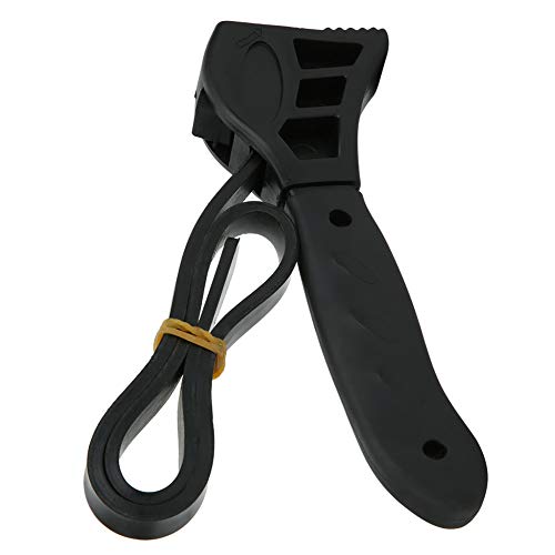 Qiilu Strap Wrench Belt Oil Filter Wrench Rubber Strap Wrench Rubber Belt Spanner Bottle Opener Adjustable Oil Filter Repair Tool