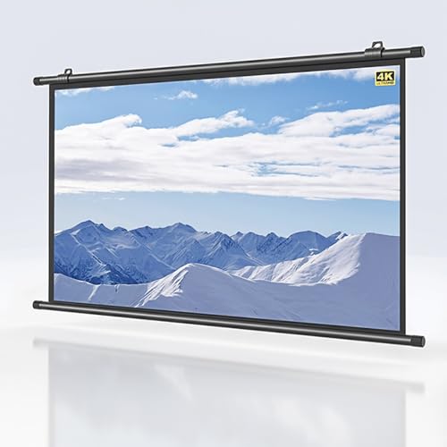 Pantalla de proyección portátil 16:9-72 pulgadas con ganancia 2.5 miniatura 1
