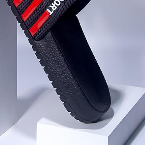Premium Comfort Striped Yoga Mat Sildes Sandals Summer Slippers For Men Indoor Outdoor Non Slip Footwear4