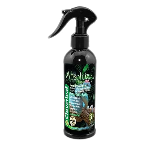 Cloverleaf Absolute + Repti- Vet Reptile Sanitiser Spray 100ml