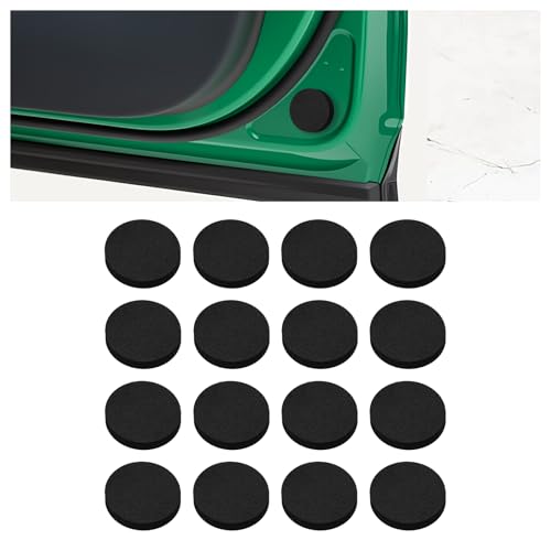 Figpade 16PCS Car Door Shock Absorber Spacer,Thickened Door Cushion Shock