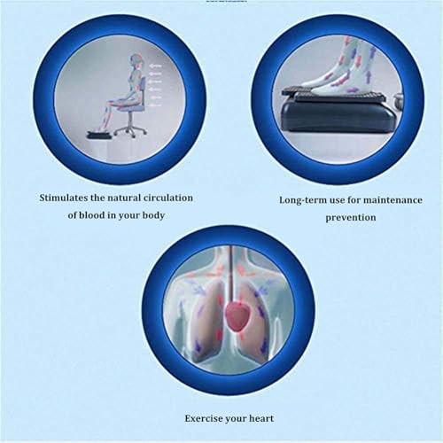 Exerciseur de jambes et marcheur de circulation motorisé à 2 vitesses - 5