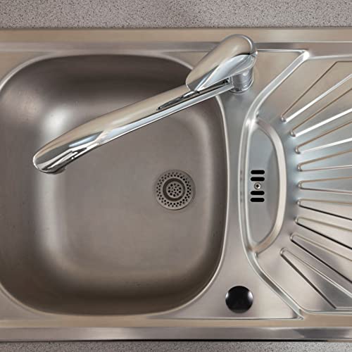 DOITOOL Faucet Hole Stopper Faucet Hole Cover Stainless Steel Sink Hole Cover Kitchen Sink Tap Hole Cover Rust Resistant for Bathroom Rest Room Kitchen Sink Hole Cap - Image 3