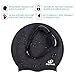 Dsane Extra Large Swimming Cap for Women and Men,Special Design Swim Cap for Very Long Thick Curly Hair&Dreadlocks Weaves Braids Afros Silicone Keep Your Hair Dry(Orange/XXL)
