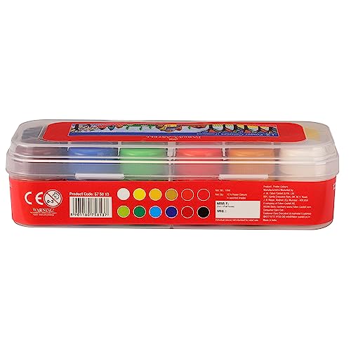 Image of Faber-Castell Poster Color Tin Box - Pack of 12 (Assorted)