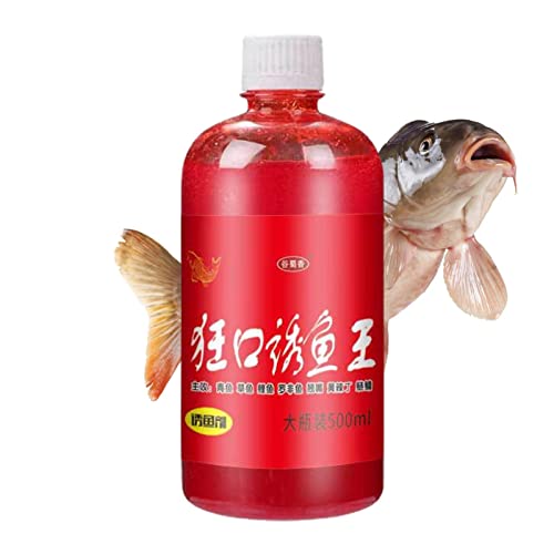 Moluo Bait Fish Additive | Powerful Fish Attractant Liquid - 500Ml Fishing Bait Gear For Freshwater Fish Carp #TOP9