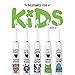 Made by Dentists Kids Electric Toothbrush - Rechargeable Vibrating Toothbrush with Timer, Includes 6 Replacement Heads, Gently Cleans Teeth, Kid & Toddlers Age 2+, Monster