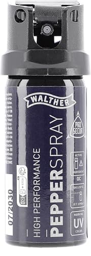 Pfefferspray ProSecure balistischer Strahl bis 4m 53 ml von Walther