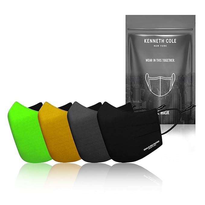 Neoprene Face Mask with Heiq Viroblock and Smart Temp - The Perfect Sports Mask that Fits Your Active Lifestyle - Unisex Design, Wide Face Coverage, 4-pack-image-32