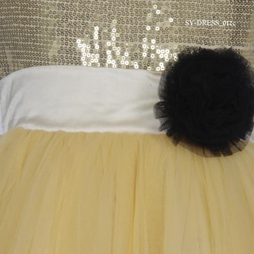 Image of SOFYANA Satin Formal Special Occasion Dress for A Young Girl Dressy Children's Wear Frock