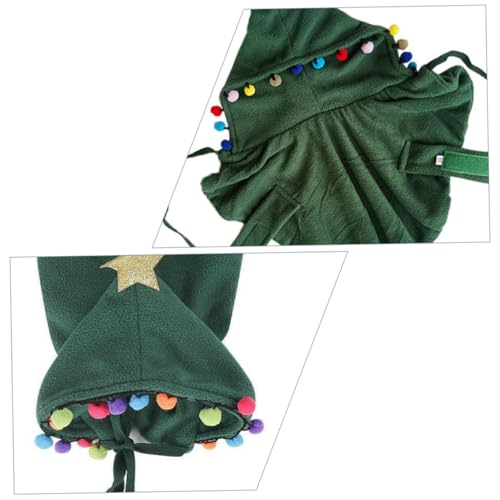 Disfraz para perro BESPORTBLE talla M verde miniatura 3