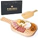 Pickleball Gifts for Women Men - Pickleball Charcuterie Boards with Handle & Box, Large Cheeseboard Wood Kitchen Decorations, 17 Inch