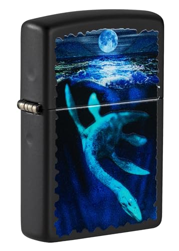 Encendedor Zippo Black Light Loch Ness Diseño de Bolsillo miniatura 1