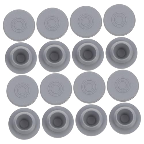 HOMOCONO 100 Pack of Full Injection Packaging Rubber Plugs Inner Stopper Plugs for Bottles Industrial Grade