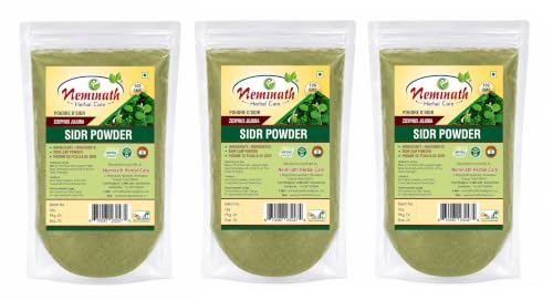 Sidr Powder (3 X 100 Gms) 300 Grams Sidr leaves Powder for