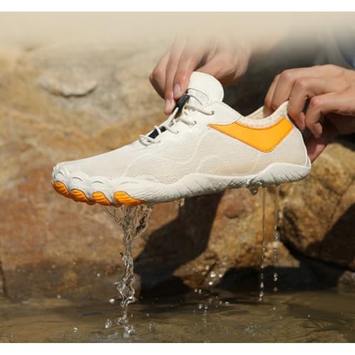 Elsvia Men's Comfort Breathable Support Sports Sandals, Water Shoes Mens Women Barefoot Shoes Quick Dry Aqua Outdoor Sports2