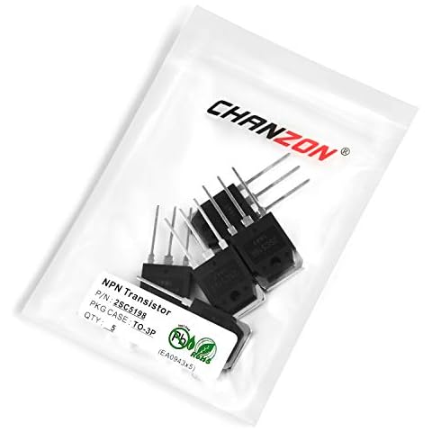 Chanzon 10 Stück 2SA1941 2SC5198 TO-3P Bipolar Junction Transistor Sortiment Cover