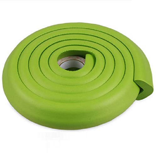NYRWANA DELIVERING SMILES IN INIDA Baby Proofing Edge & Corner Bumper Foam Guard (5 Meter) (Green)