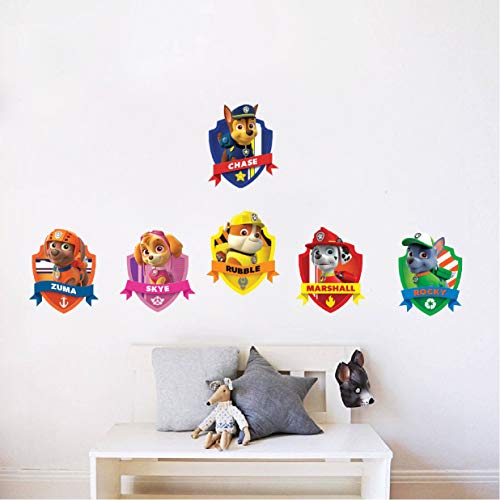 Vinilos decorativos Paw Dog para pared infantiles miniatura 3