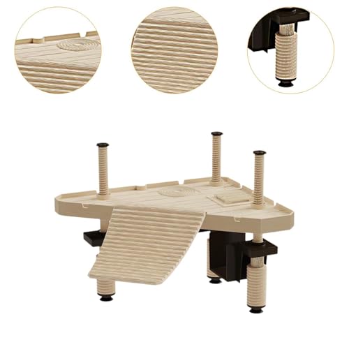 Plateforme de repos kowaku M avec surface d'escalade anti-dérapante