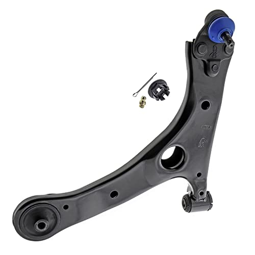 Image of Detroit Axle - 4pc Front End Control Arms Kit for 2014-2019 Toyota Corolla, 2 Lower Control Arms w /Ball Joint 2 Outer Tie Rod Ends 2014 2015 2016 2017 2018 2019 Replacement