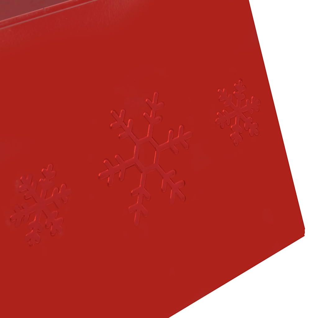 Gonna per albero di Natale in metallo, diametro 68 x 25 cm