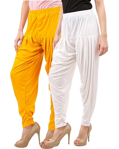 Image of Buy That Trendz Patiala Salwar for Women Relaxed Fit Viscose Patiyala Salwar Harem Bottom Pants