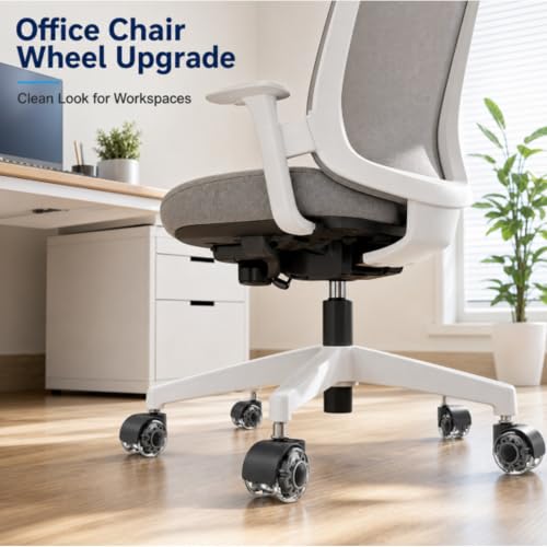 Roulettes de chaise de bureau anti-rayures : protégez vos sols avec style - 8