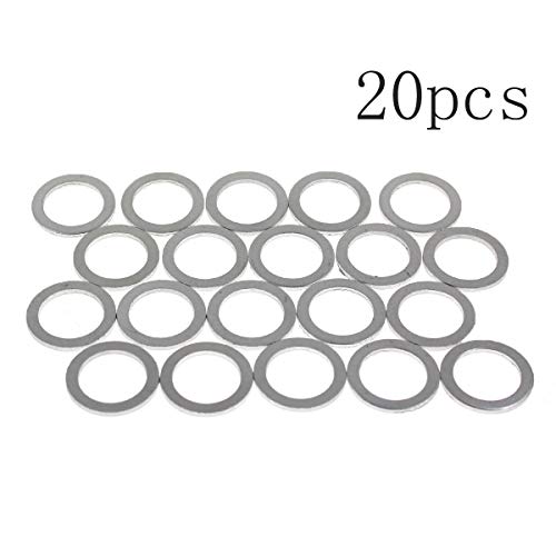 Motoall 20Pcs Transmission Fluid Drain Washer Drain Plug Crush Washer For Honda Accord Pilot Acura Civic Odyssey Crv Element Replacement 90471-Px4-000 #TOP4