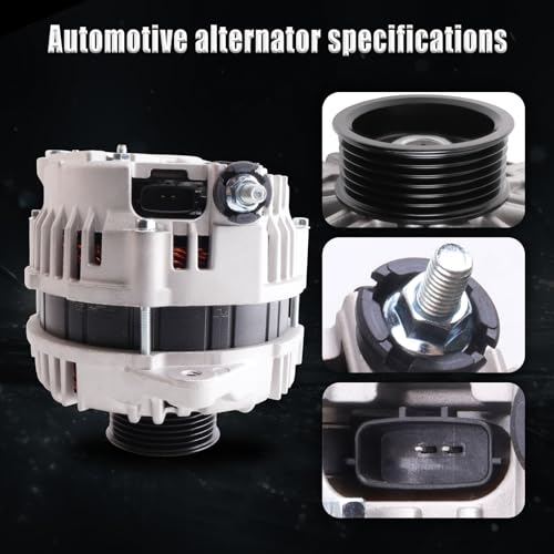 Alternator Compatible with Maxima 1998-2001, Infiniti I30 2001, Alternator replacement for 13657N,13657N, 231000L700, 231000L700R, 2310031U00, LR1100703, LR1100703B, LR1100711