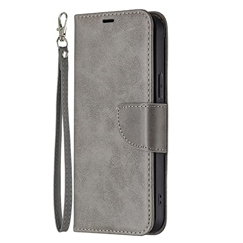 Étui portefeuille pour Samsung Galaxy Note 10 Note 9 Note 20 Ultra gris